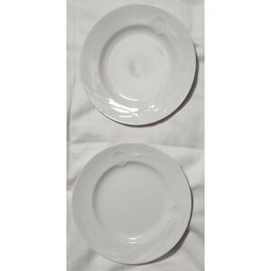 Set Of 2 Mikasa Classic Flair Calla Lilly 8" Salad Plate